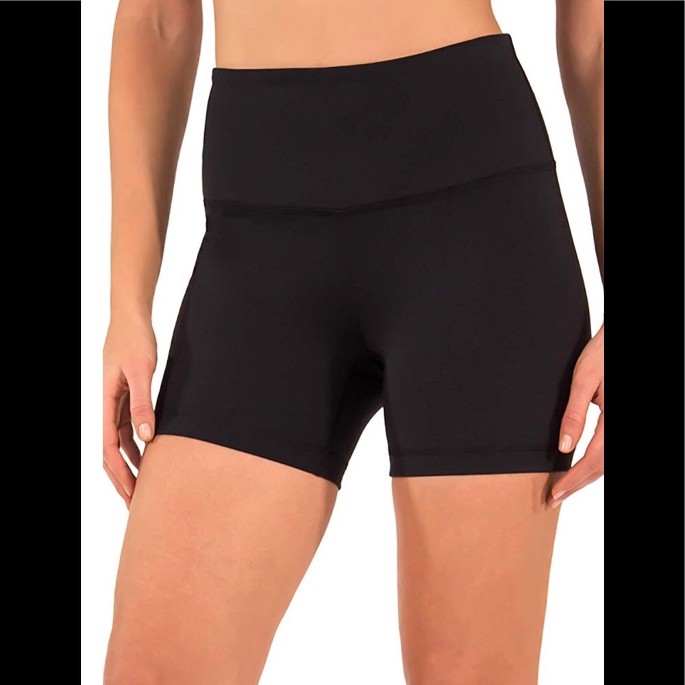 NWT 90 DEGREE BY REFLEX Yoga Shorts XL - Picture 2 of 4